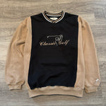 Vintage 90's Two Tone GOLF Embroidered Sweatshirt