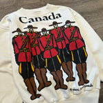 Vintage 90's CANADA RCMP Mark Tetro Crewneck Sweatshirt