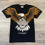 Vintage 90's EAGLE Spread Wings WILDLIFE Tshirt