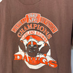 Vintage 1987 NFL Cleveland BROWNS Tshirt