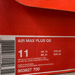 Nike TN Air Max Plus Size 11 Used W/Box (Gold)