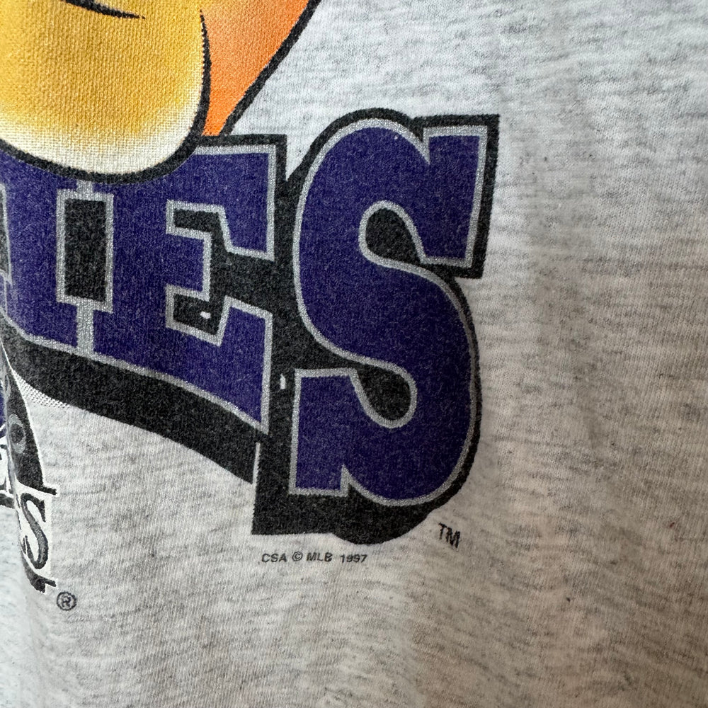Vintage 90's MLB Colorado ROCKIES Taz Tshirt