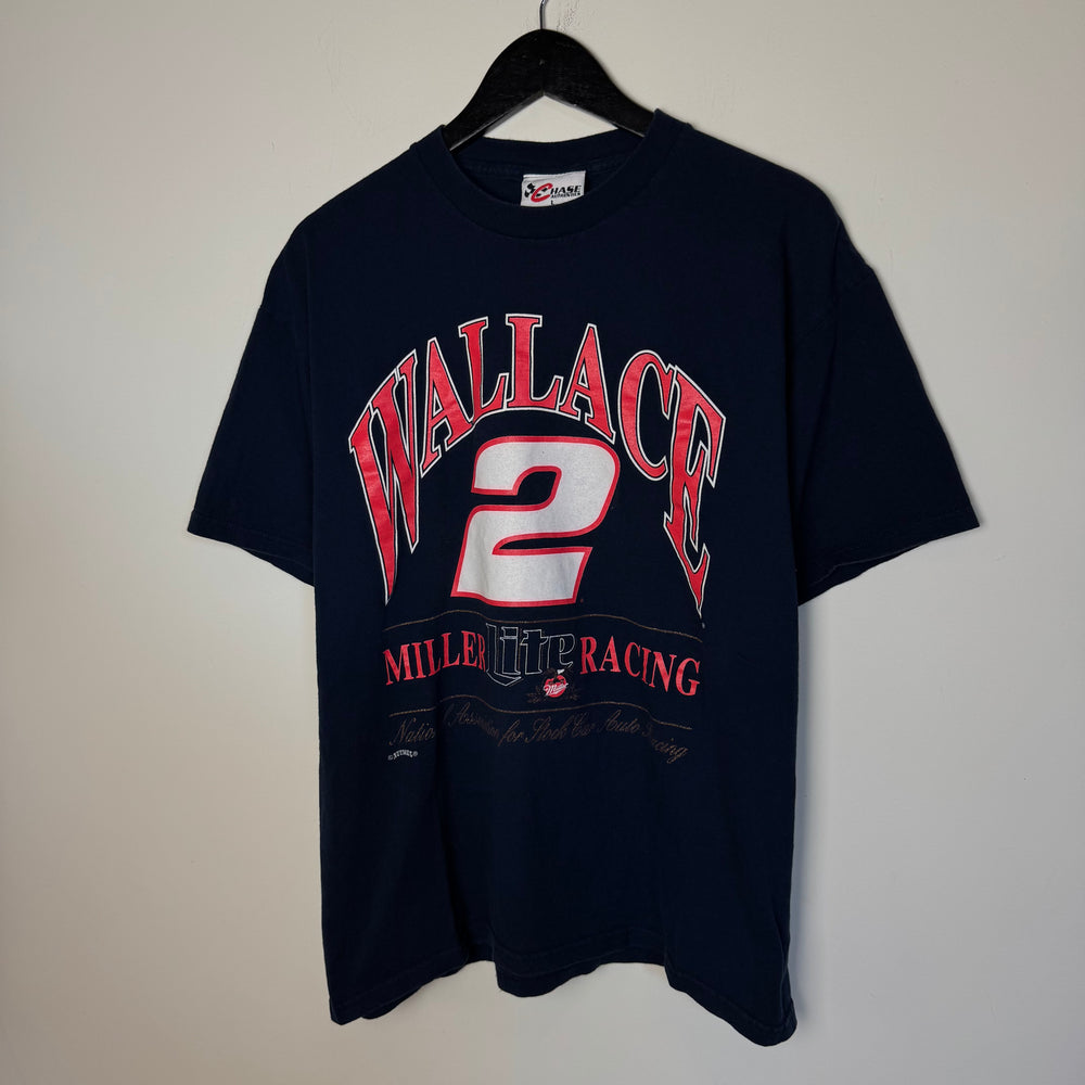 Vintage MILLER LITE Racing Rusty Wallace Tshirt