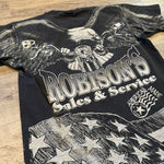 Vintage 90's BIKE WEEK Daytona Beach All Over Print Tshirt