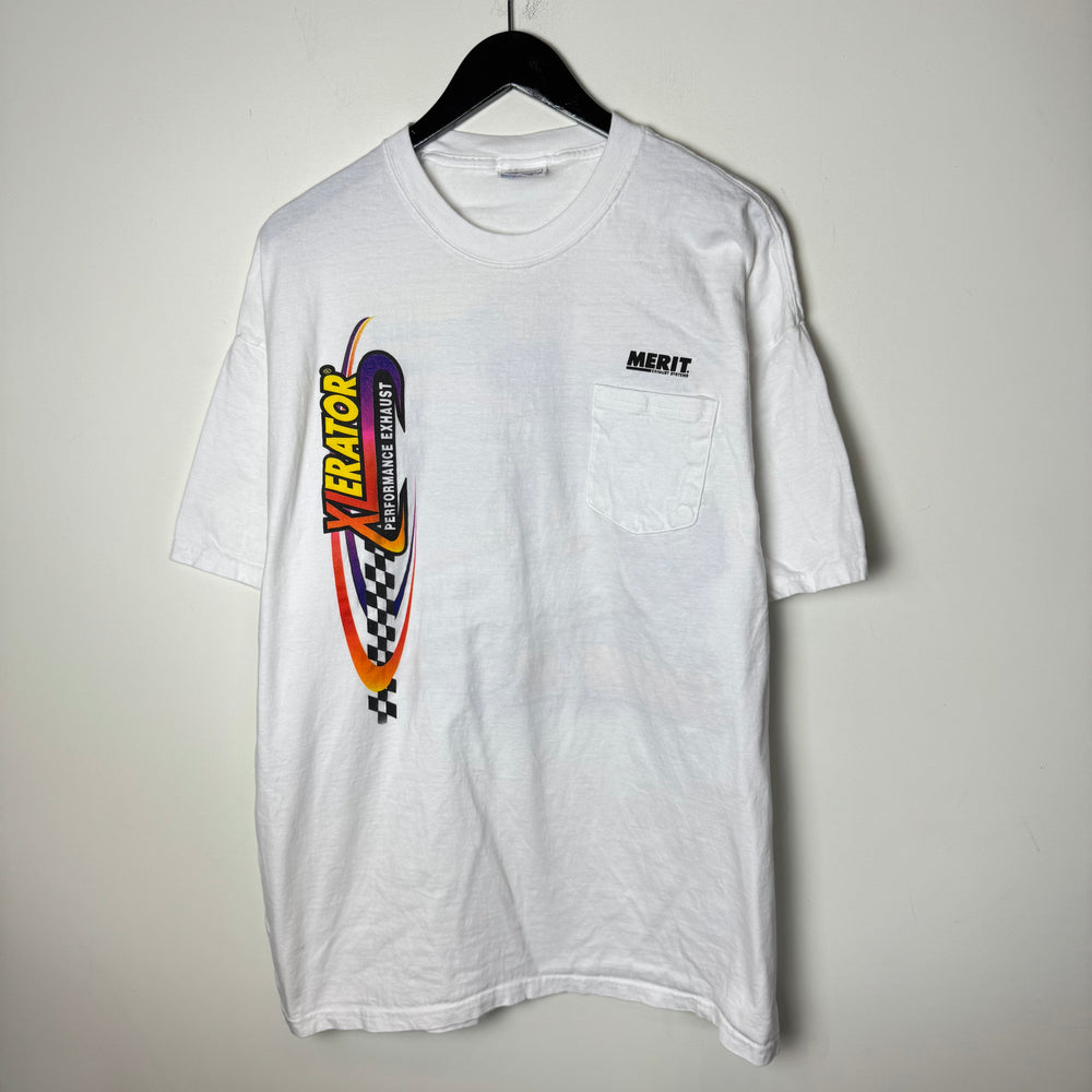 Vintage XLERATOR Performance Exhaust Racing Tshirt