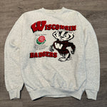Vintage 90's University of WISCONSIN Badgers Varsity Sweatshirt
