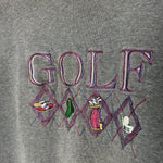 Vintage 90's GOLF Embroidered Crewneck Sweatshirt