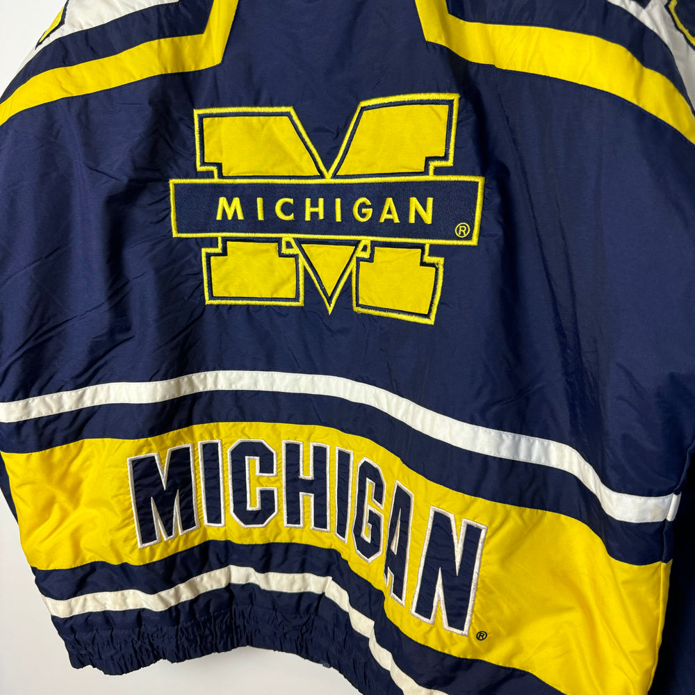 Vintage 90's University of MICHIGAN Puffer Jacket