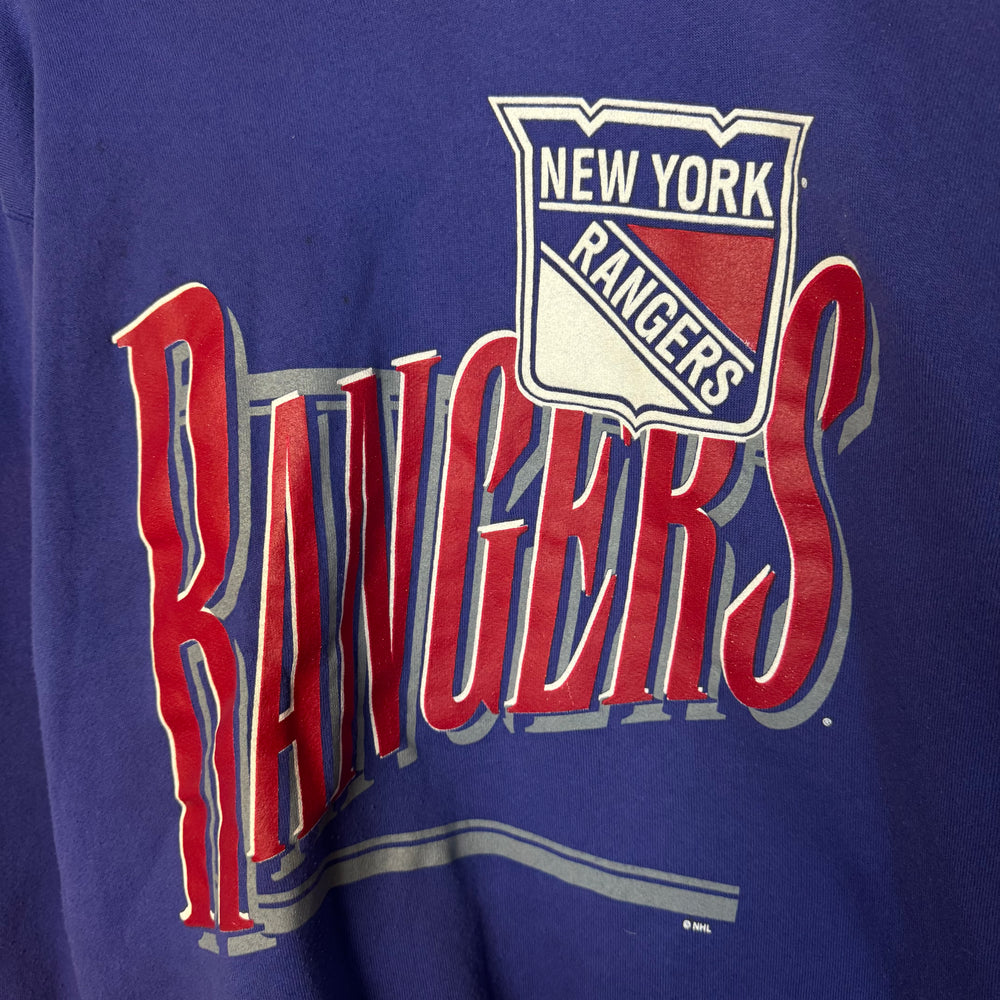 Vintage 90's NHL New York RANGERS Turtleneck Sweatshirt