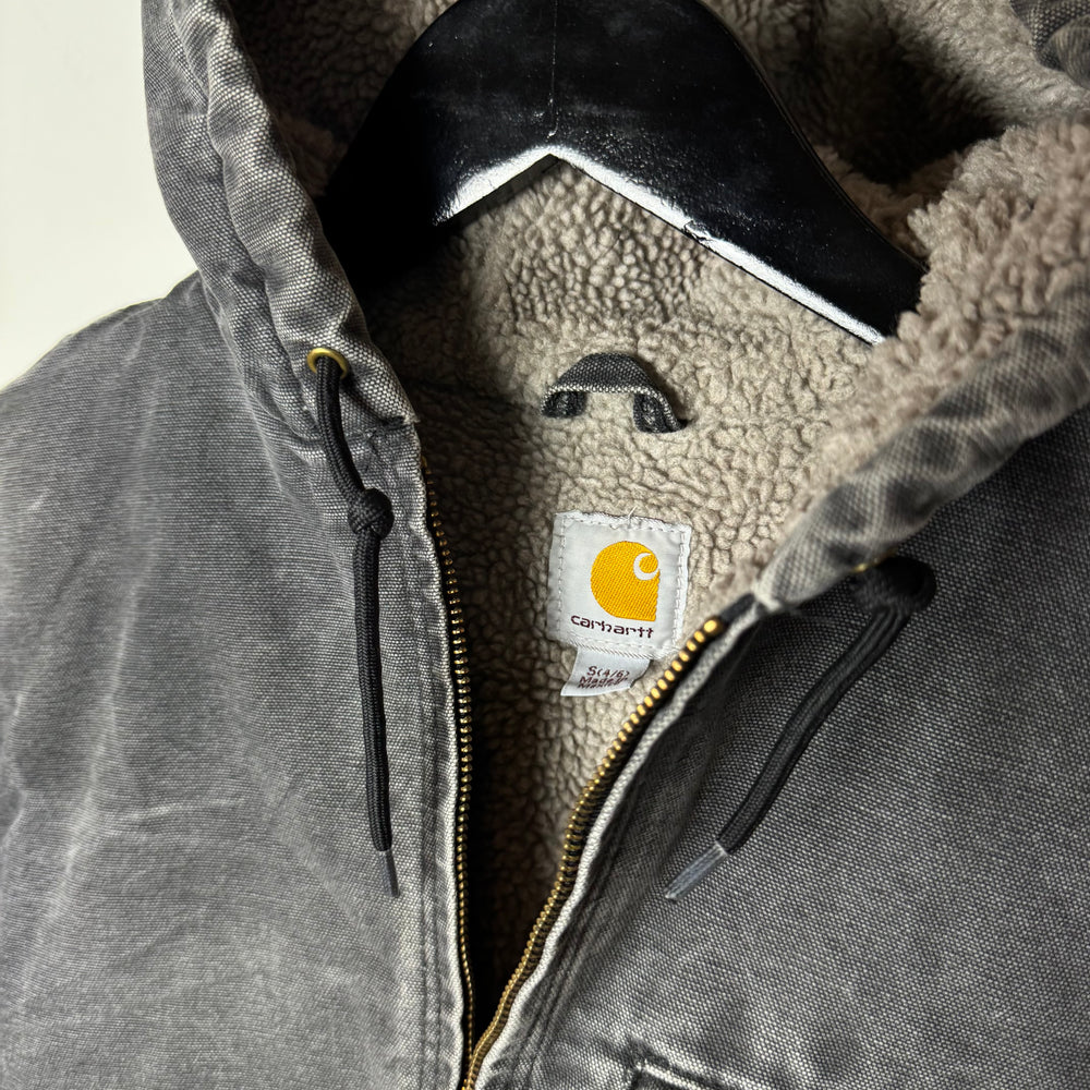 Vintage CARHARTT Sherpa Lined Hooded Jacket