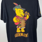 Vintage 90's DISNEY Winnie The Pooh GERMAN Epcot Tshirt