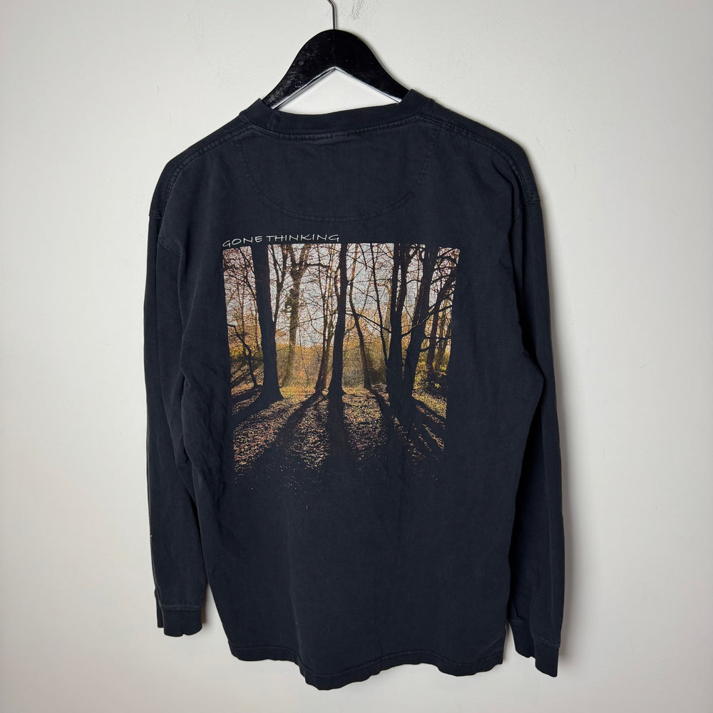 Vintage GONE THINKING Forest Long Sleeve Tshirt