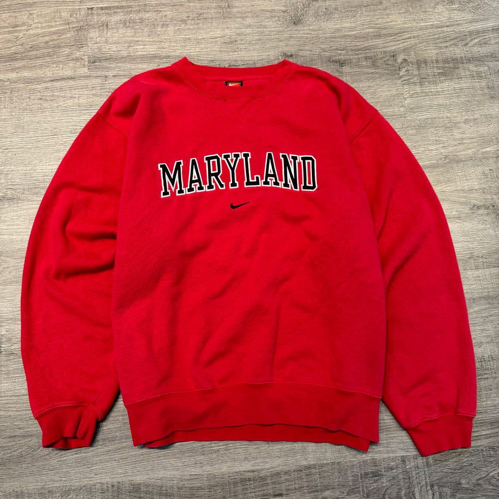 Vintage NIKE University of MARYLAND Varsity Sweatshirt