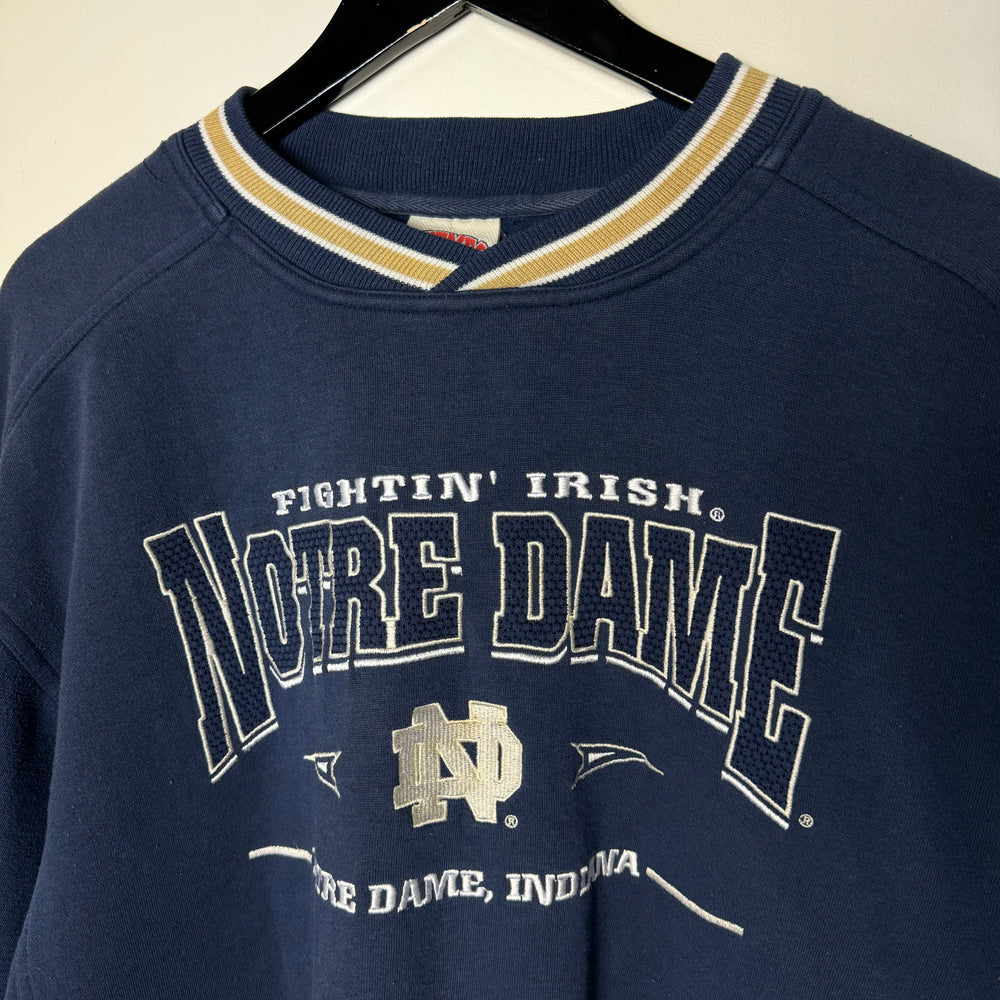 Vintage 90's University of NOTRE DAME Varsity Sweatshirt