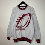 Vintage 90's BUDWEISER Football Beer Promo Sweatshirt