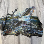 Vintage 90's FISHING "Hot Spot" Wildlife Tshirt