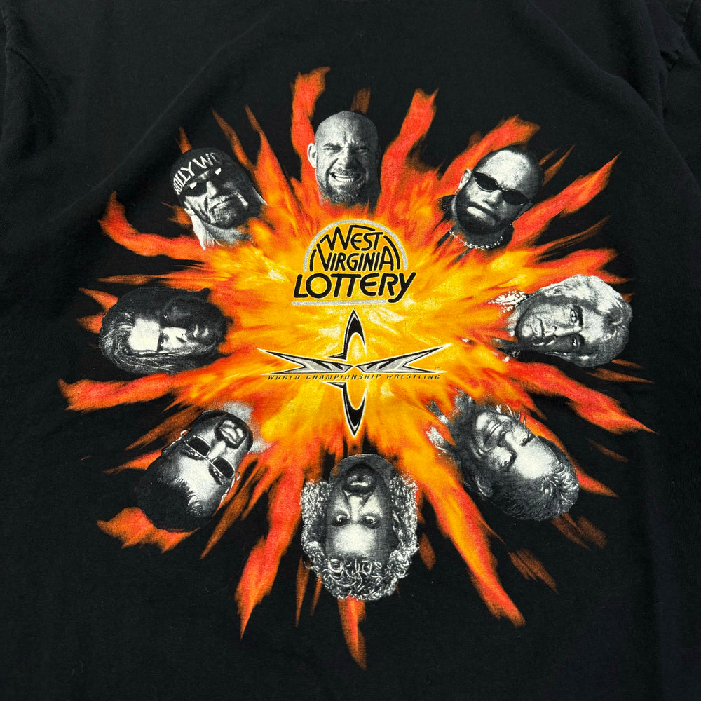 Vintage WCW Wrestling Lottery Tshirt