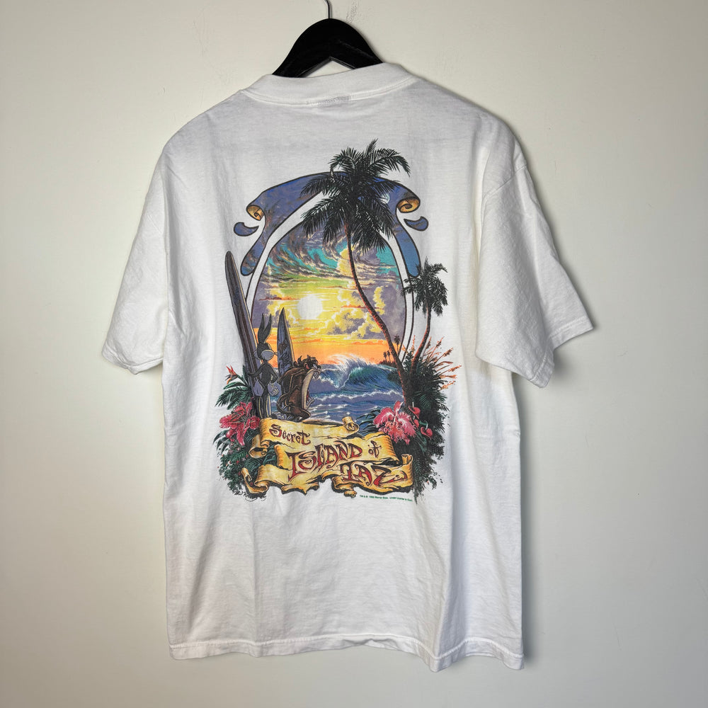 Vintage LOONEY TUNES Secret Island of TAZ Tshirt