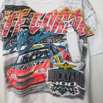 Vintage 1998 NASCAR Racing Brickyard 400 All Over Print Tshirt