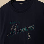Vintage 90's MLB Seattle MARINERS Embroidered Tshirt
