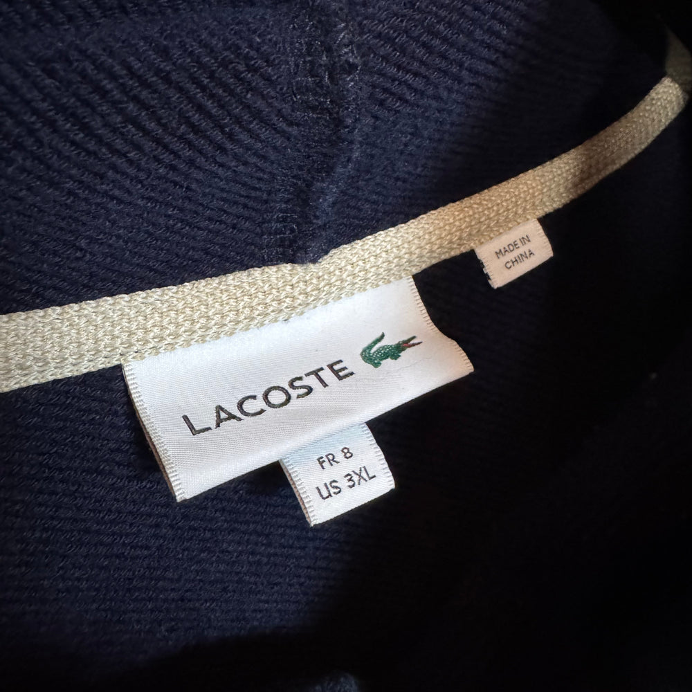 LACOSTE Heavyweight French Terry Hoodie Sweatshirt
