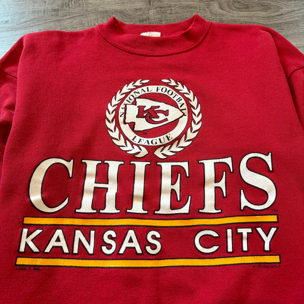 Vintage 1990 NFL Kansas City CHIEFS Crewneck Sweatshirt