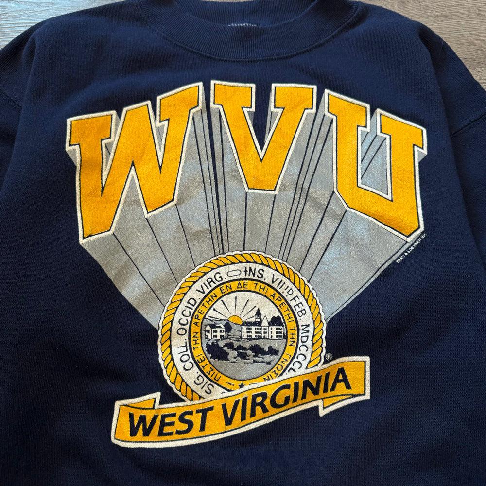 Vintage 90's WEST VIRGINIA University Varsity Sweatshirt