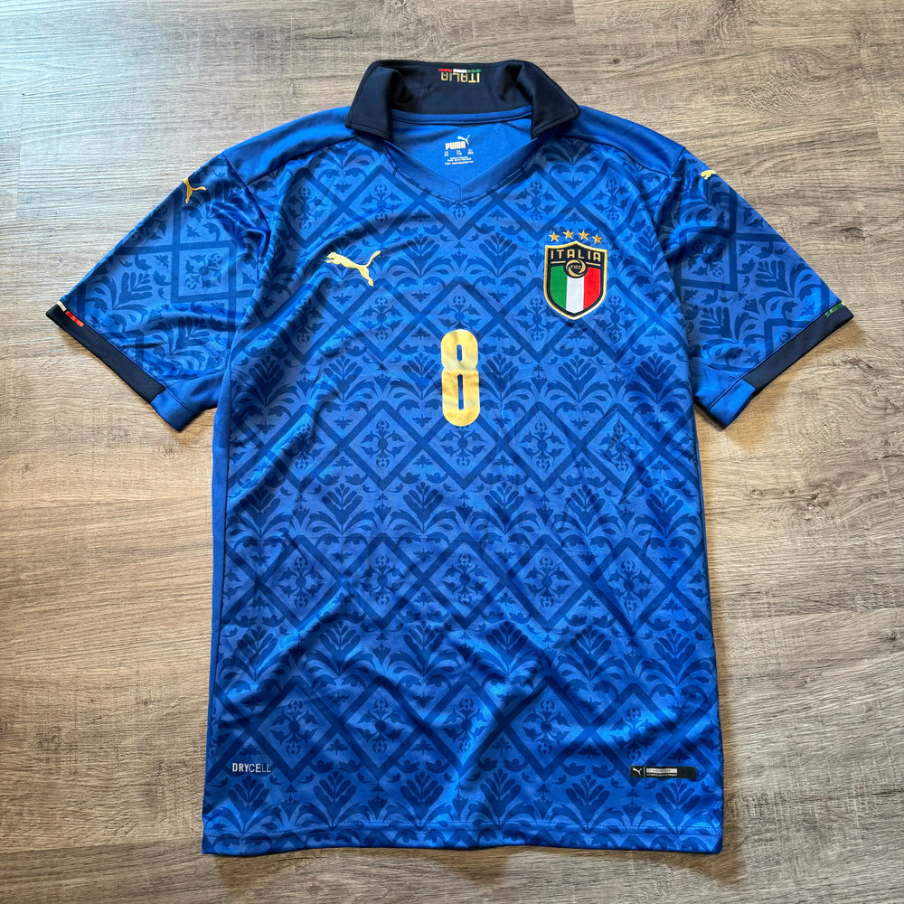 Puma ITALIA #8 Marchisio Soccer Jersey