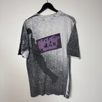 Vintage 90's REEBOK Black Top All Over Print Tshirt