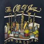 Vintage 90's CITY OF JAZZ New Orleans Sweatshirt