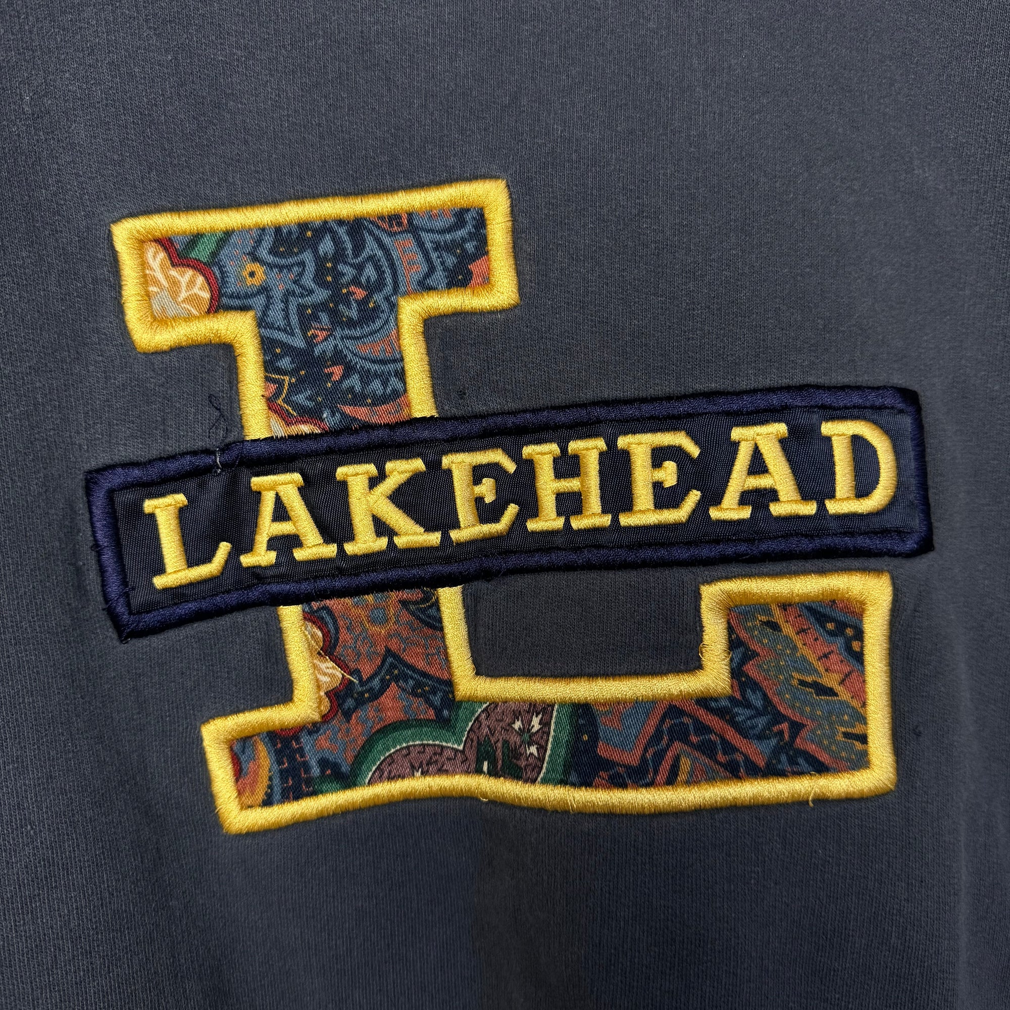 Vintage 90's LAKEHEAD University Varsity Sweatshirt