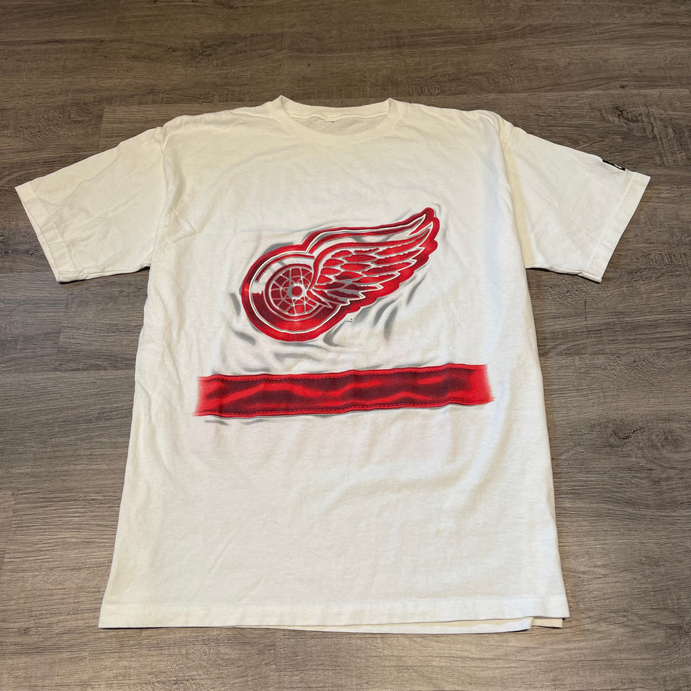 Vintage 90s Detroit RED WINGS Sergei Fedorov Starter Tshirt