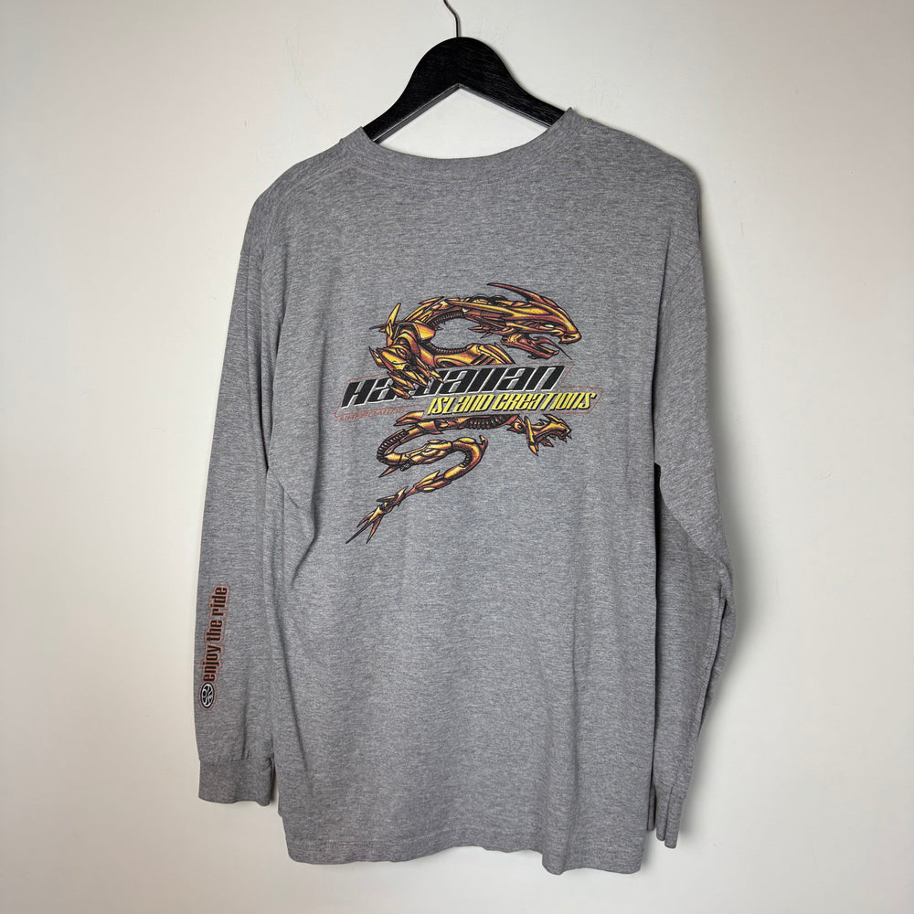 Vintage HAWAIIAN ISLAND CREATIONS Long Sleeve Tshirt