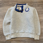 NFL Indianapolis COLTS Snap T Quilted Sweater