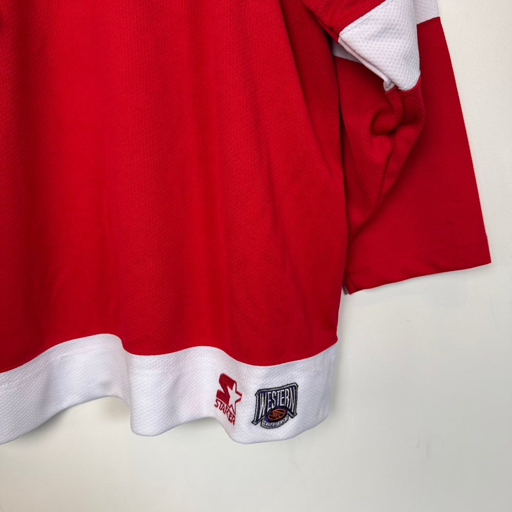 Vintage 90's NHL Detroit RED WINGS Starter Hockey Jersey