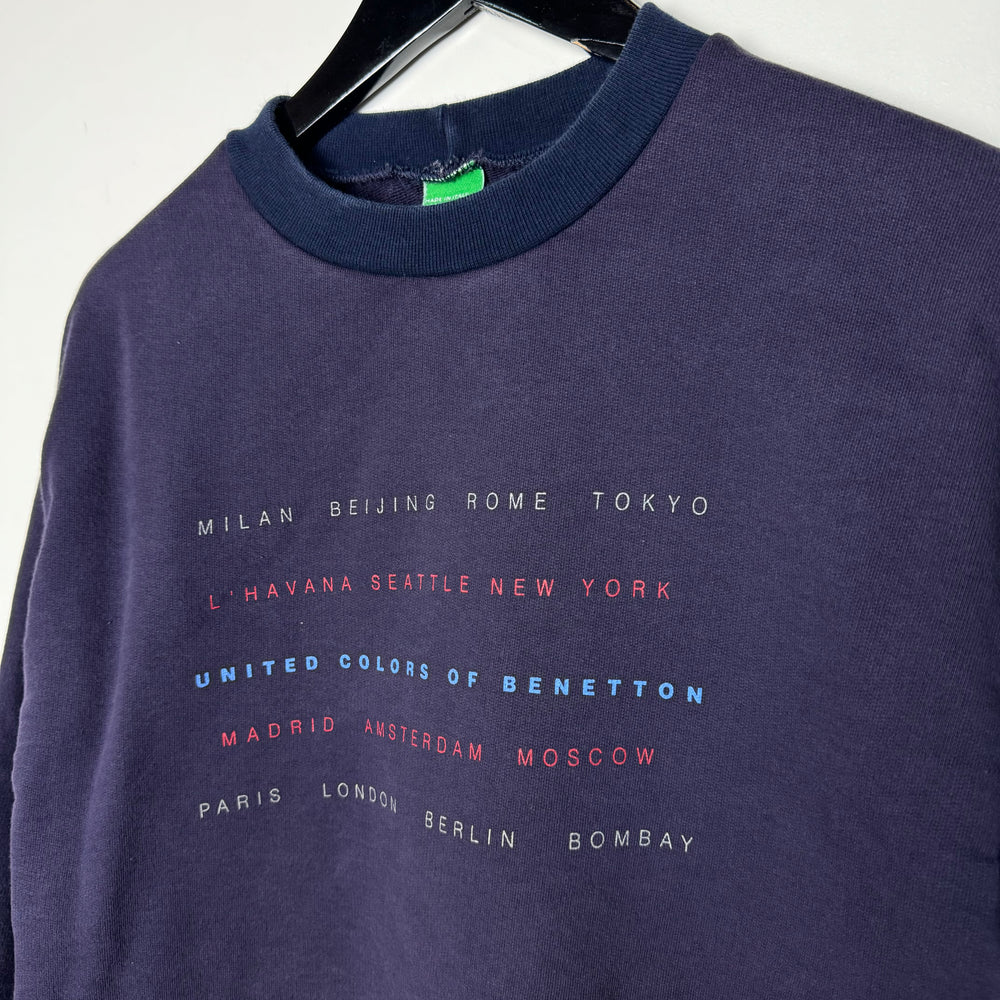 Vintage 90 s UNITED COLORS OF BENETTON Sweatshirt