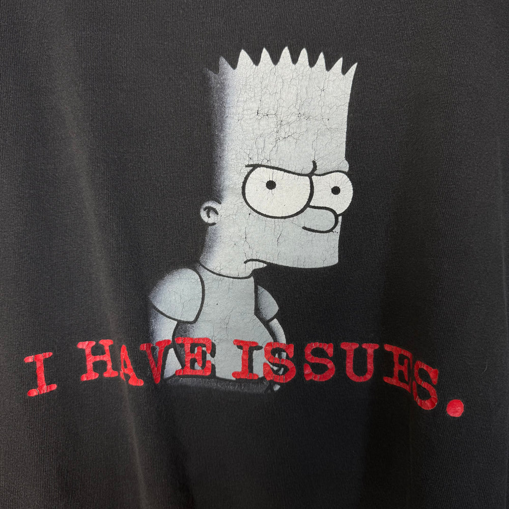 Vintage 90's THE SIMPSONS I Have Issues Tshirt