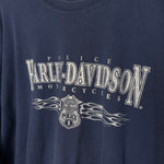 Vintage HARLEY DAVIDSON Police Long Sleeve Tshirt
