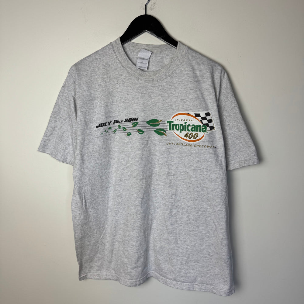Vintage 2001 TROPICANA Juice Racing Tshirt