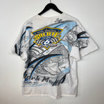 Vintage NASCAR Racing Mark Martin All Over Print Tshirt