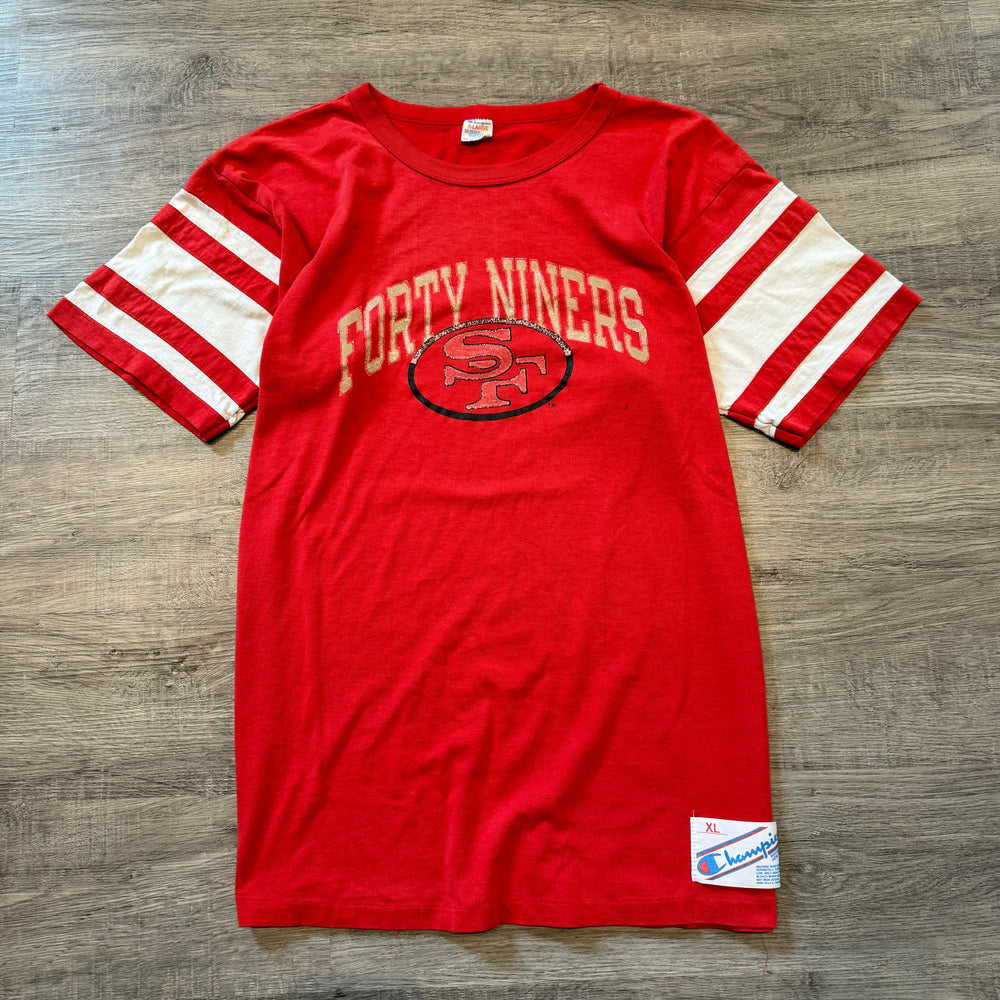Vintage 1980's NFL San Francisco 49ERS Champion Tshirt