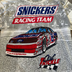 Vintage 90's NASCAR Snickers Racing Team All Over Print Tshirt