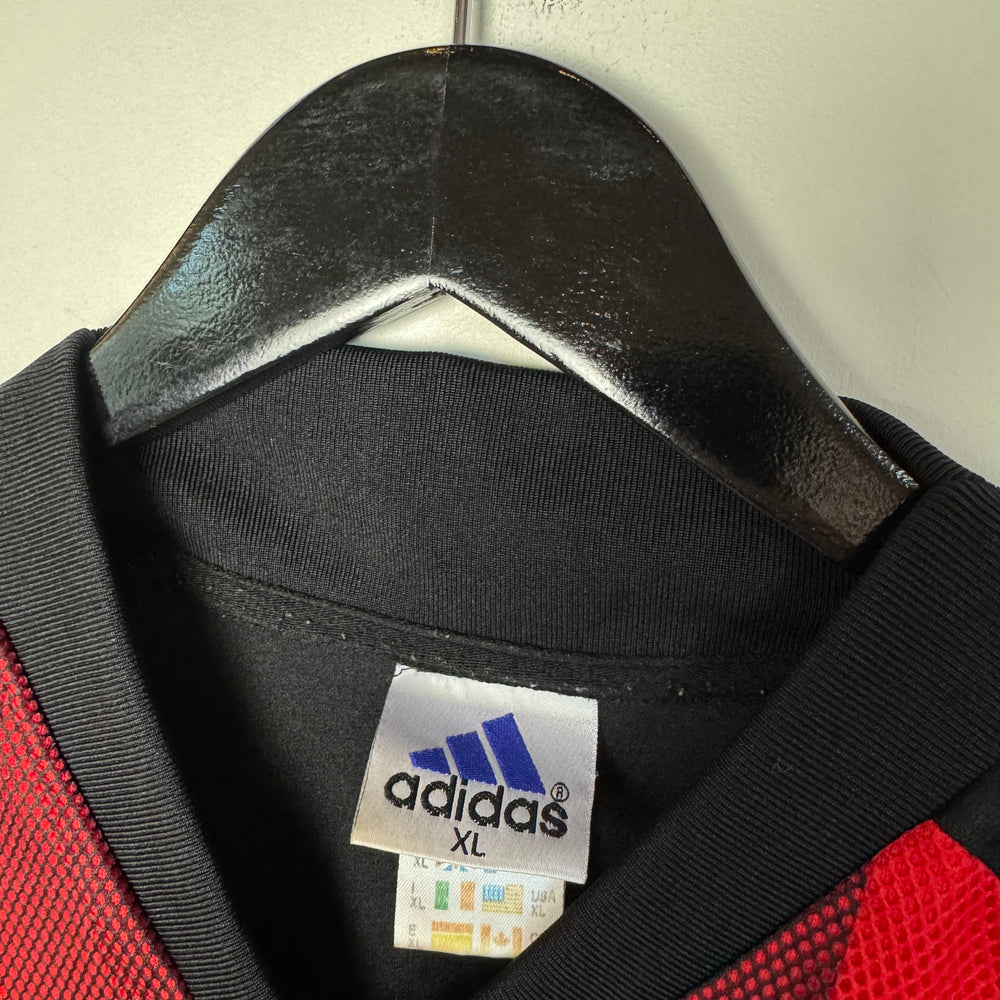 Vintage AC MILAN Adidas Football Soccer Jersey
