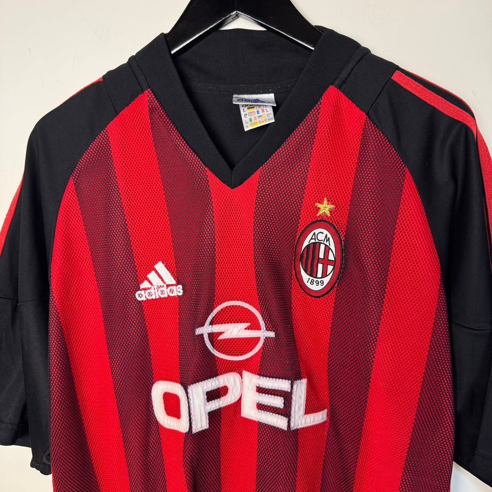 Vintage AC MILAN Adidas Football Soccer Jersey