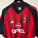 Vintage AC MILAN Adidas Football Soccer Jersey