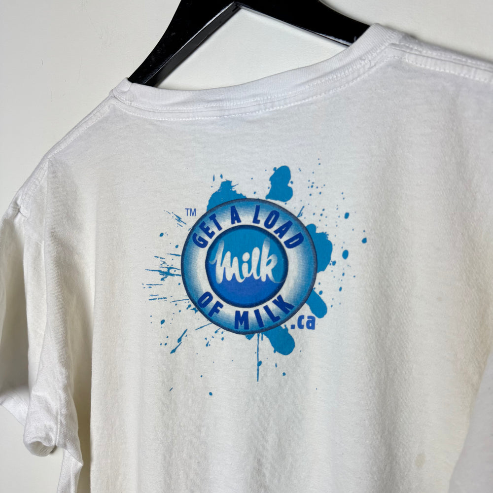 Vintage 2000's GET A LOAD OF MILK Tshirt