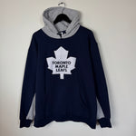Vintage NFL Toronto MAPLE LEAFS Hoodie Sweatshirt