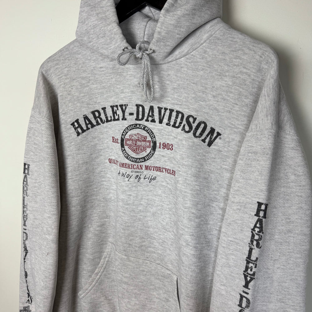 Vintage 1999 HARLEY DAVIDSON Hoodie Sweatshirt