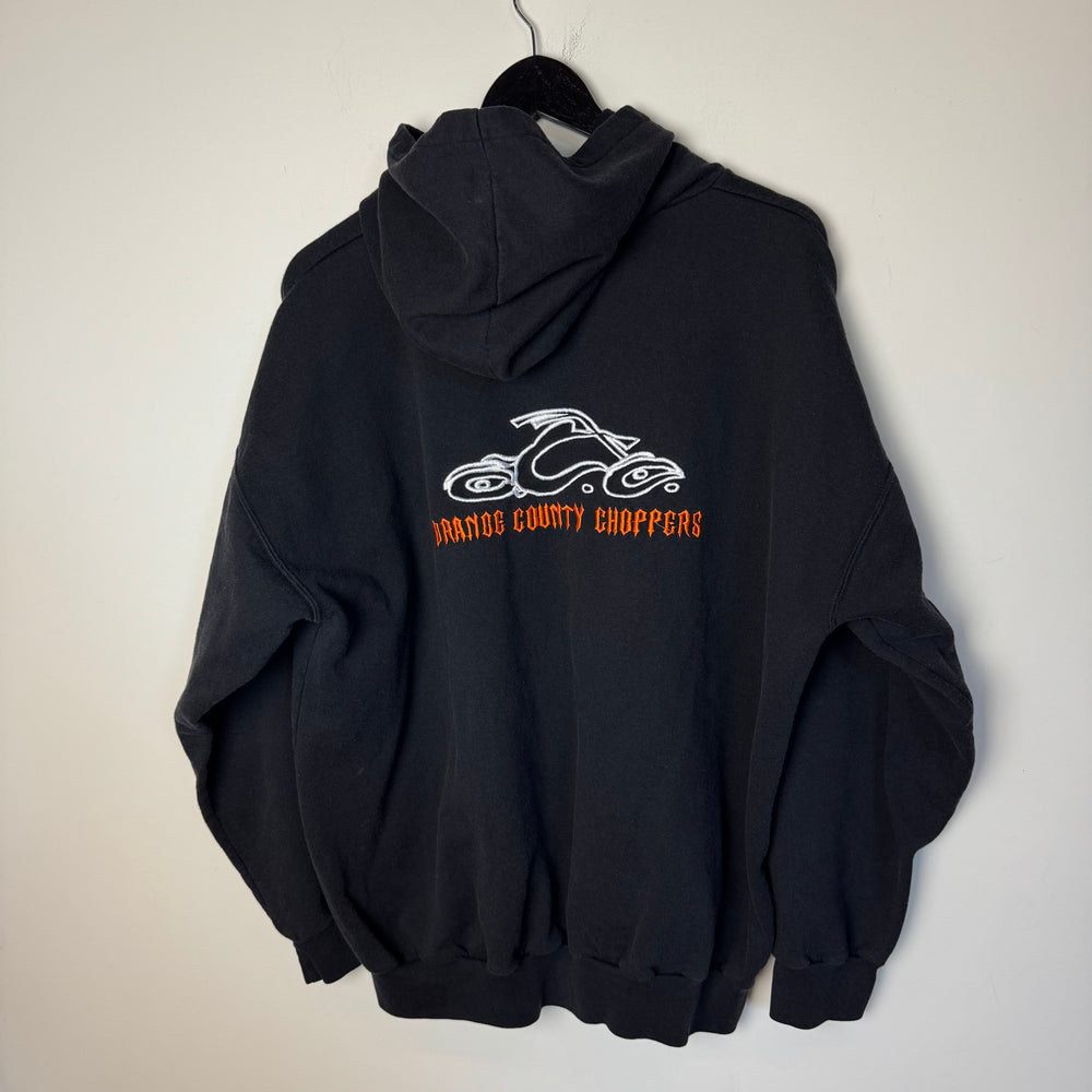 Vintage OCC Orange County Choppers Motorcycle Hoodie Sweatshirt