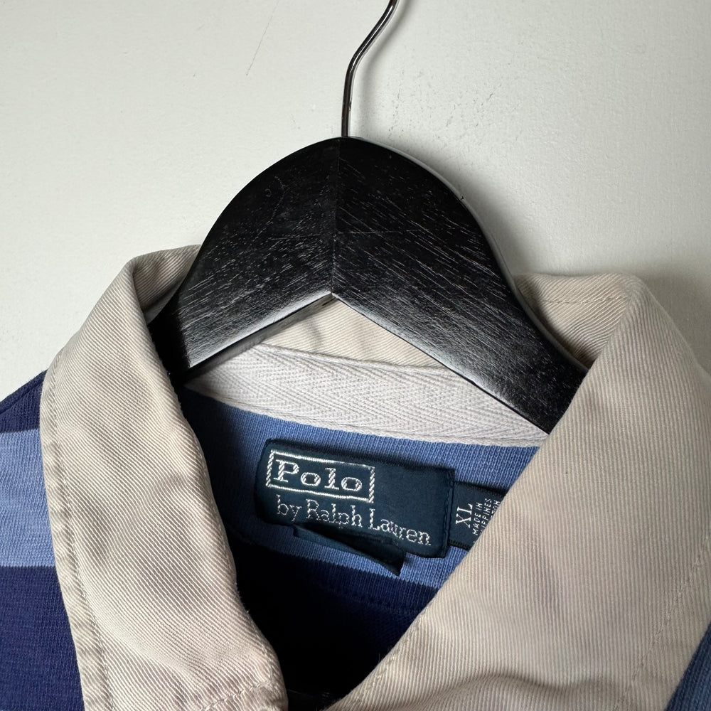 Vintage 90's POLO Ralph Lauren RL Guide Striped Shirt